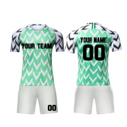 Personal Design Custom Sublimation Soccer Jerseys Camisetas De Futbol Breathable Football Jerseys Uniforms Soccer Wear With LOGO