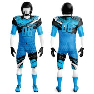 100 % Polyester Top Quality Clothes Club Customized Football Jerseys Sportswear Sublimation American Football Uniforms