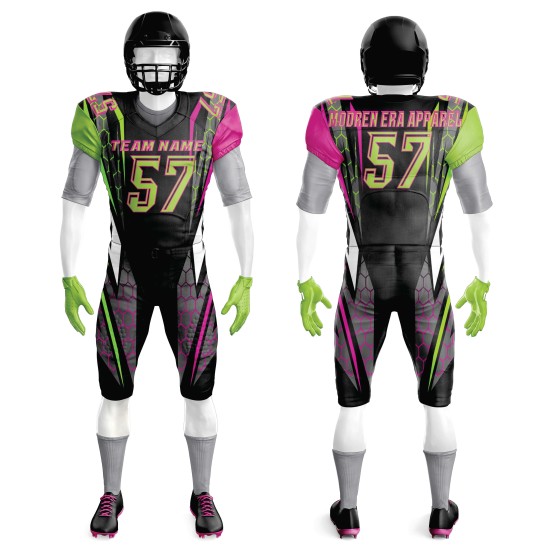 Custom Designed American Football Jerseys with Short Sleeves Sublimation Uniforms Contact Supplier for Similar Products