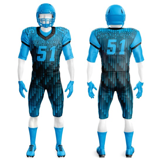Premium Quality Customized American Football Uniform Polyester Sublimation American Football Uniforms New Designs