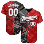 Custom Logo 3D Pattern Embroidery Baseball & Softball Uniform Breathable Sublimation Jersey Style Shirt