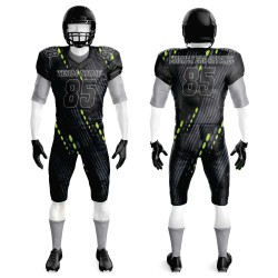 Youth American Football Team Uniform Set Custom Designer Sublimation Quick Dry Short Sleeve Breathable-Price