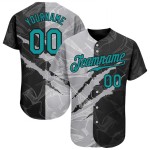 Custom Logo 3D Pattern Embroidery Name & Number Print Breathable OEM Sublimated Baseball Jersey