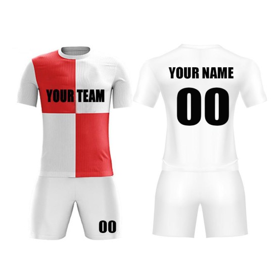 High Quality Custom Sublimated Soccer Uniform Sets Hot Sale OEM Service Football Jersey Kits