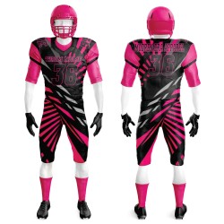 New High Quality Reversible Sublimated American Football Jersey Custom Adult Youth American Football Uniforms Sets