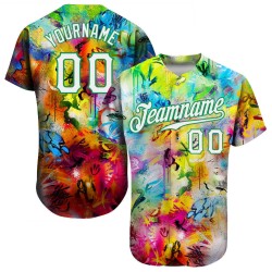 Custom Logo 3D Pattern Embroidery Baseball & Softball Uniform Breathable Sublimation Jersey Style Shirt