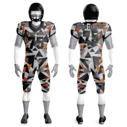 Short Sleeve Quick Dry Adult American Football Uniform Set Breathable Summer Sports Gear Plus Sizes Buy Sublimated Sports Gear