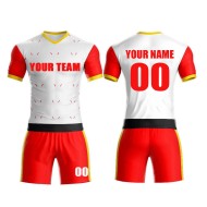 2025 Latest Football Soccer Jersey Designs Full Sublimation Football Team Wear Uniforms