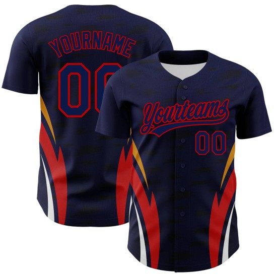 Plain Baseball Shirt for Men Customized Design Printing Baseball Jersey Sports Wear Sublimated and Cut and Sew Baseball